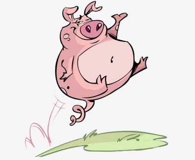 Как зарезать свинью с помощью прокола в сердце